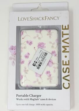 LoveShackFancy Case Mate Portable Charger Magnetic Battery Pack Power Bank
